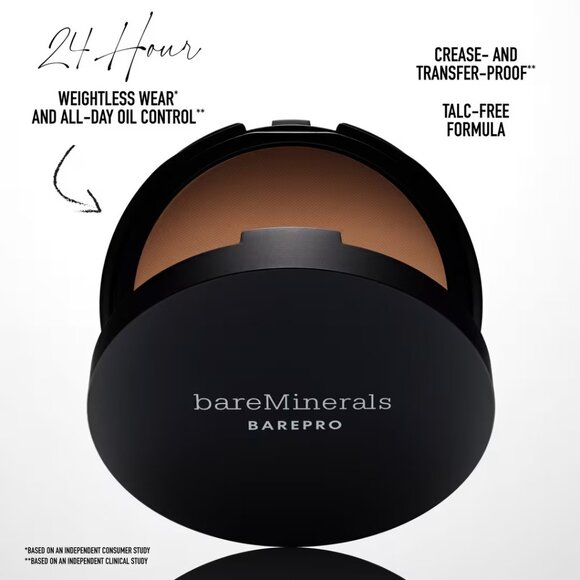 bareMinerals BAREPRO 24HR Skin Perfecting Talc-Free Matte Powder Foundation - Picture 1 of 6